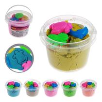 Balde Massa De Areia Magica Cinetica 300gr Forminha Modelar