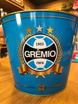 Balde metal decorado times