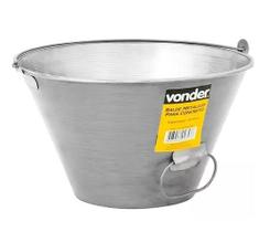Balde metalico p/concreto 10l vonder-3315010000