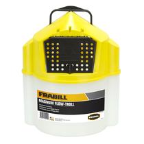 Balde Minnow Frabill Flow-Troll Magnum 10L branco/amarelo