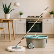 Balde Mop M1908 13L Plástico Com Rodinha