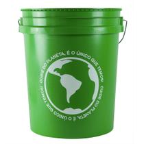 Balde multiuso com capacidade de 20 litros (Verde)
