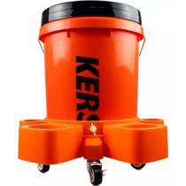 Balde Multiuso Com Suporte E Rodas 20L Fast Action Kers Balde Multiuso Com Suporte E Rodas 20L Fast Action Kers