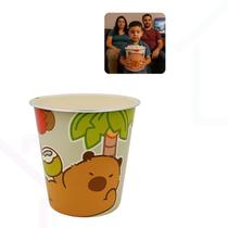 Balde Multiuso Estampas Divertida Capivara Fofinha Pipoca E Decoração Organização