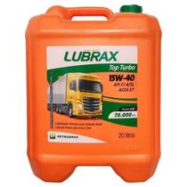 Balde oleo top turbo 15w40 20l lubrax - PETROBRAS