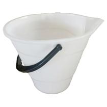 Balde Ordenha Plástico Oval Injesul 12 Litros Graduado