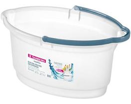 Balde Oval 14 Litros De Limpeza Transparente Hydrus Sanremo
