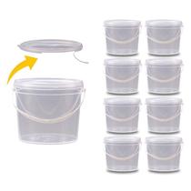 Balde Para Alimentação 2L - Kit 8 Pçs Balde Para Alimentação 2L - Kit 8 Pçs