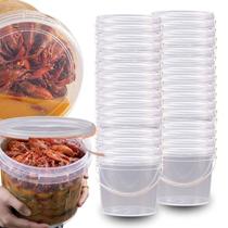 Balde Para Armazenar Alimentos Com Alça 20 Pçs Balde Para Armazenar Alimentos Com Alça 20 Pçs