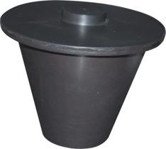 Balde para Aterramento Cônico 175mm Polipropileno Roma Balde para Aterramento Cônico 175mm Polipropileno Roma
