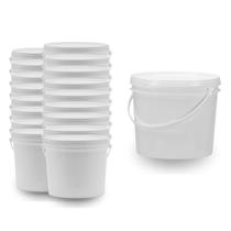 Balde Para Carregar Verniz 1.8L Branco 9 Pçs