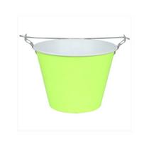 Balde para Cerveja em Alumínio 5L Neon Green Soft Touch - Alumiart Falcão