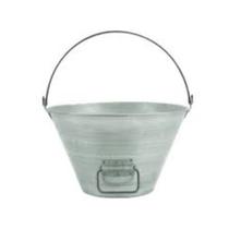Balde para construção 10 litros metal verniz - metasul