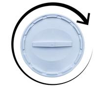 Balde Para Doces 20L Tampa De Rosquear - Kit 17 Pçs