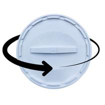 Balde Para Erva Mate 20L Tampa De Rosquear - Kit 16 Pçs
