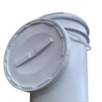Balde Para Ervas 20L Tampa De Rosquear - Kit 18 Pçs