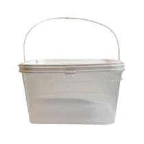 Balde Para Frango Assado 2.4 Litros Com Tampa-Kit 7 Pçs