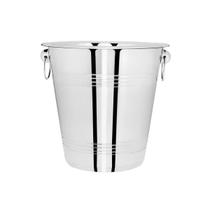 Balde para Garrafas 4,6 Litros Aço Inox Weck