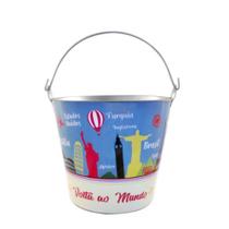 Balde para Gelo 7,6 Litros Volta ao Mundo