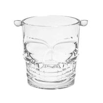 Balde Para Gelo Caveira De Vidro 1 Litro - Braswu