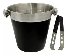 Balde Para Gelo Com Pegador NOIR PT 1.5L Balde Para Gelo Com Pegador NOIR PT 1.5L