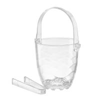 Balde Para Gelo De Vidro Com Alça e Pegador Wincy