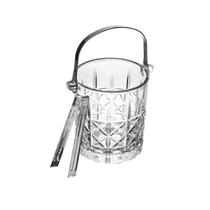 Balde para Gelo de Vidro com Pegador Flor de Lotús Wolff Balde para Gelo de Vidro com Pegador Flor de Lotús Wolff