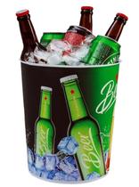 Balde Para Gelo e Cerveja 7 L Verde - Usual Utilidades