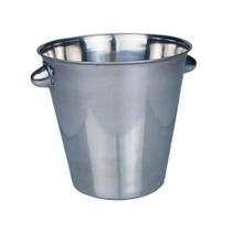 Balde para gelo em aco inox D14xA13cm