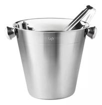 Balde para gelo inox 1,5l up Balde para gelo inox 1,5l up