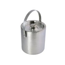 Balde para gelo inox térmico de1.5 litros, com alça e pegador Balde para gelo inox térmico de1.5 litros, com alça e pegador