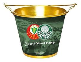 Balde para Gelo Palmeiras - Campeoníssimo - Ideal para Bares e Eventos