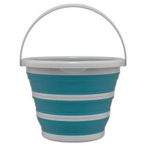 Balde Para Limpeza Flash Limp Retrátil 10L Verde