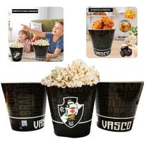 Balde Para Pipoca Grande 2,5L Time Escudo Vasco Oficial