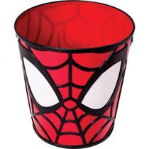 Balde para Pipoca Homem-Aranha 3D 2,1L Polipropileno Vermelho Plasútil Balde para Pipoca Homem-Aranha 3D 2,1L Polipropileno Vermelho Plasútil