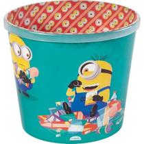 Balde Para Pipoca Minions Super Decorado 2,1L