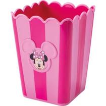 Balde Para Pipoca Minnie Quadrado Rosa 1,5L