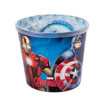 Balde para Pipoca Super Decorado Avengers Oval 2,1L Licenciado