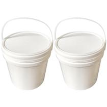 Balde Para Plantas 10L E Tampa Lacre 2 Pçs