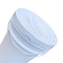 Balde Para Vender Bolo 20L Tampa De Rosquear - Kit 12 Pçs Balde Para Vender Bolo 20L Tampa De Rosquear - Kit 12 Pçs