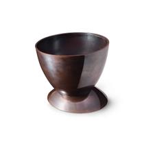 Balde Pele Ameixa Grande com Pé