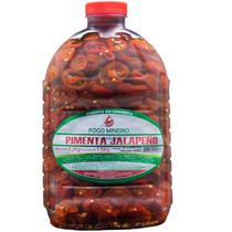 Balde Pimenta Jalapeño Vermelha Em Rodela 3,2kg Fogo Mineiro Balde Pimenta Jalapeño Vermelha Em Rodela 3,2kg Fogo Mineiro