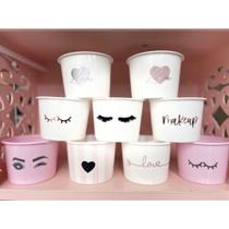 Balde pipoca/porta pincel balde