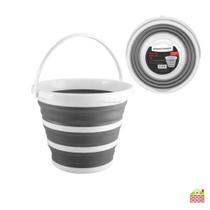 Balde Plástico 10 Litros Reforçado com Alça Resistente Versátil Fácil Transportar