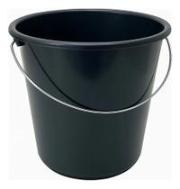 Balde Plástico 10l Super Alças Ferro Limpeza Casa Construção