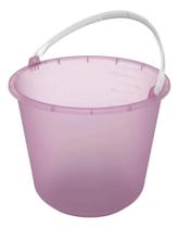 Balde Plástico 12 Litros Multilar Metasul Rosa Bebe Balde Plástico 12 Litros Multilar Metasul Rosa Bebe