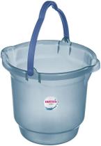 Balde plástico 15 litros Sanremo Azul com bico direcionador Balde plástico 15 litros Sanremo Azul com bico direcionador