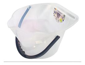 Balde Plástico 15l C/ Alça Resistente Grande Lavar Roupas