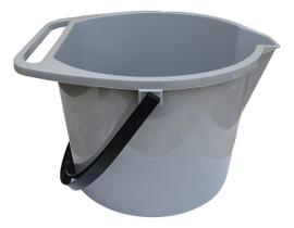 Balde Plástico 15l C/ Alça Resistente Grande Lavar Roupas