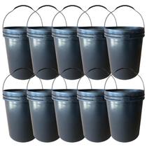 Balde Plastico 20 Litros - 10 Pçs